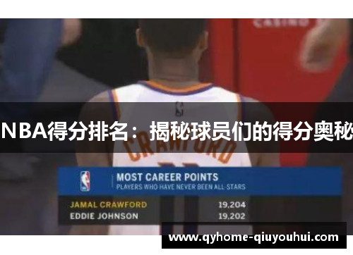NBA得分排名：揭秘球员们的得分奥秘